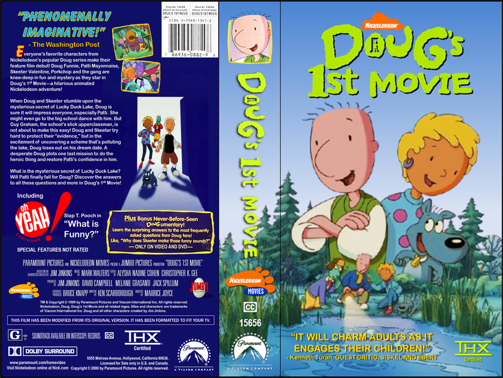 Doug's 1st Movie (1999) 2000 VHS Cover by HankG92603 on DeviantArt
