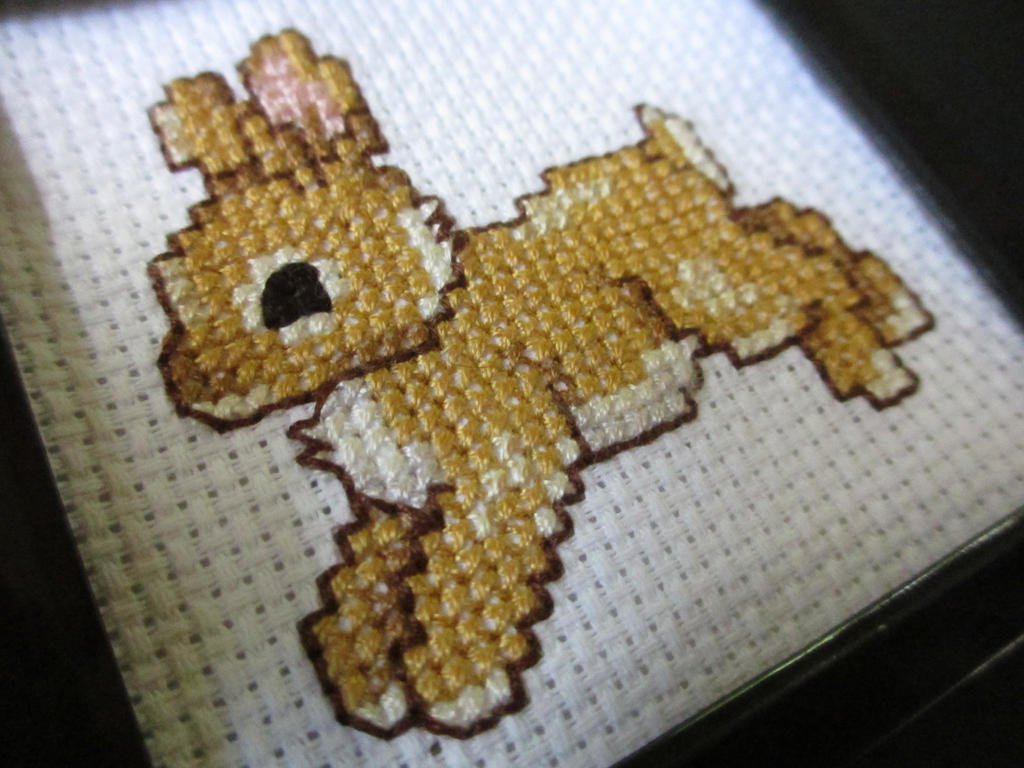Cross-stitch Rabbit by ShadowFennec on DeviantArt