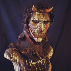 demon assassin halloween mask 