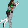 DC Cyborg Victor x Jessica Cruz Interracial kiss