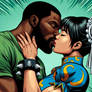 Chun-Li Interracial blasian kiss BMAW AWBM