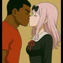 Chika Fujiwara Interracial Blasian kiss BMAW AWBM