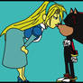 Shadow x Maria Shadaria Interspecies kiss