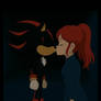 Shadow The Hedgehog x Molly Interspecies kiss