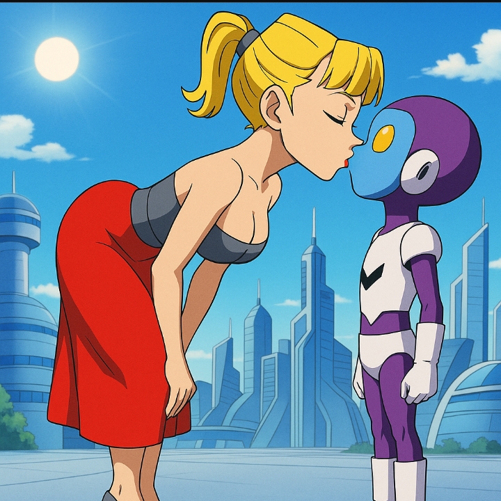 Dragon Ball Super Jaco x Tights Interspecies kiss