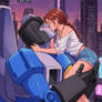 Thundercracker x Marissa Faireborn kiss