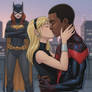 Miles Morales love triangle Interracial kiss WWLBM