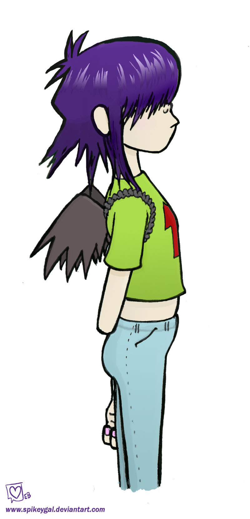 Noodle got BADONKADONK- colour