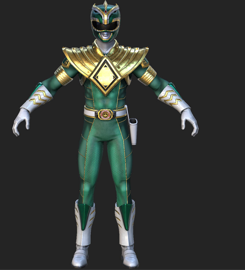 Python Green Ranger's BATINTHESUN Green Ranger custom model by SkyIdk on DeviantArt