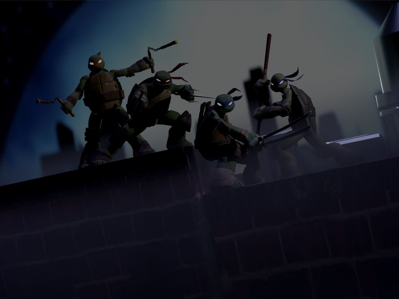 Tmnt Cod Models 2012 TMNT 3D models by SkyIdk on DeviantArt