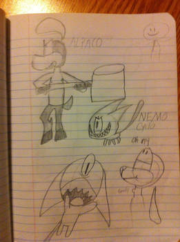 Alpaco and Nemo( Concept art)*Not final