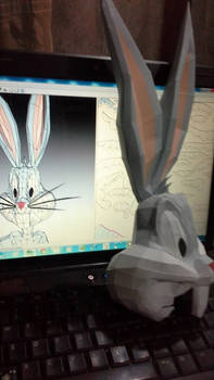 BUGS BUNNY PAPERCRAFT BUILDING