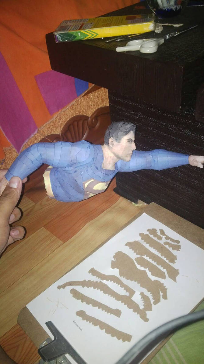 Superman Papercraft by darcrash on DeviantArt
