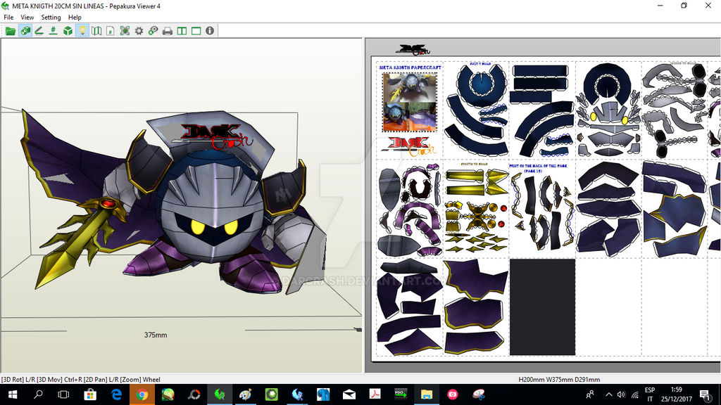 Meta Knigth Papercraft by darcrash on DeviantArt