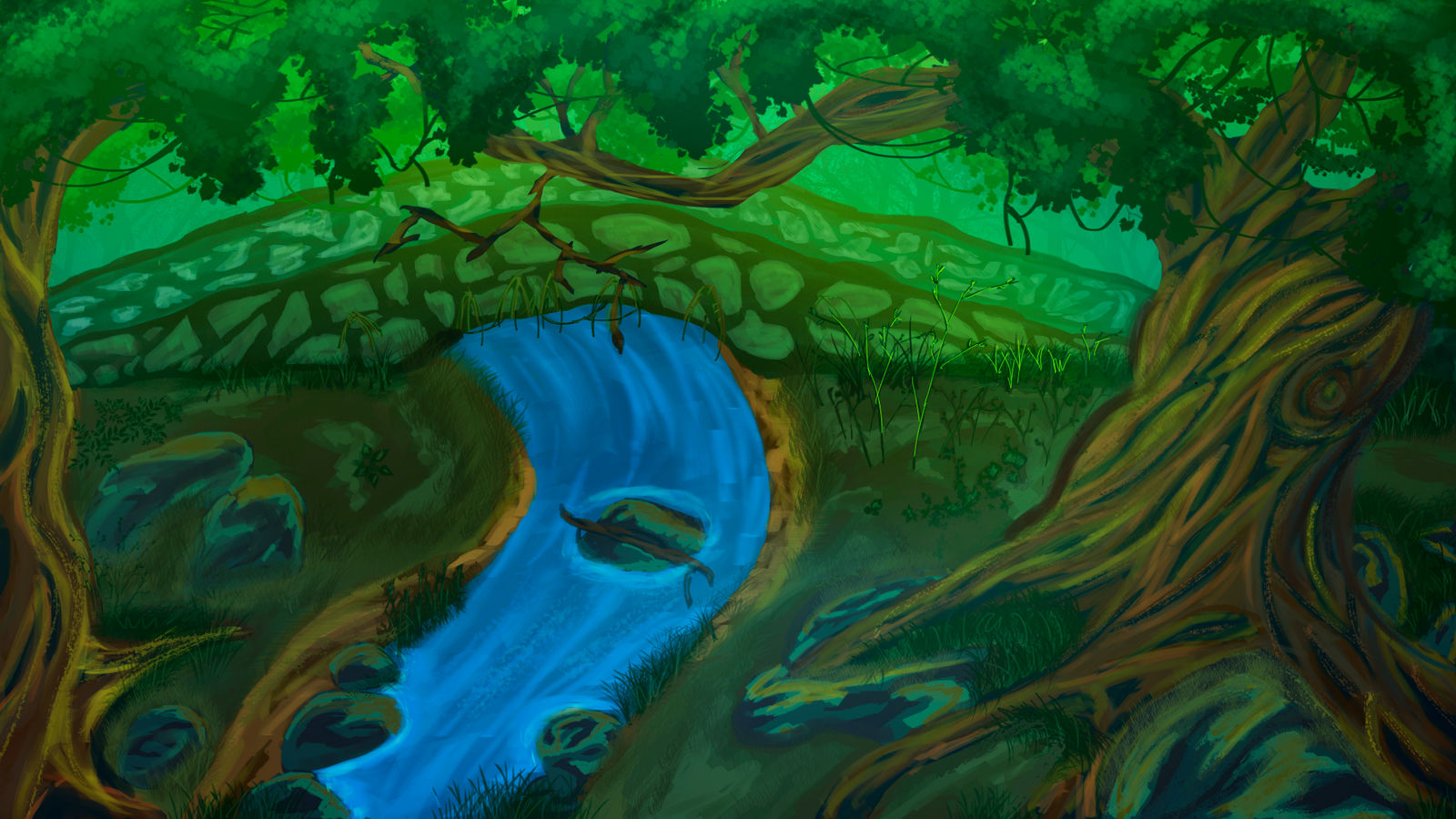 Forest by ExLic on DeviantArt