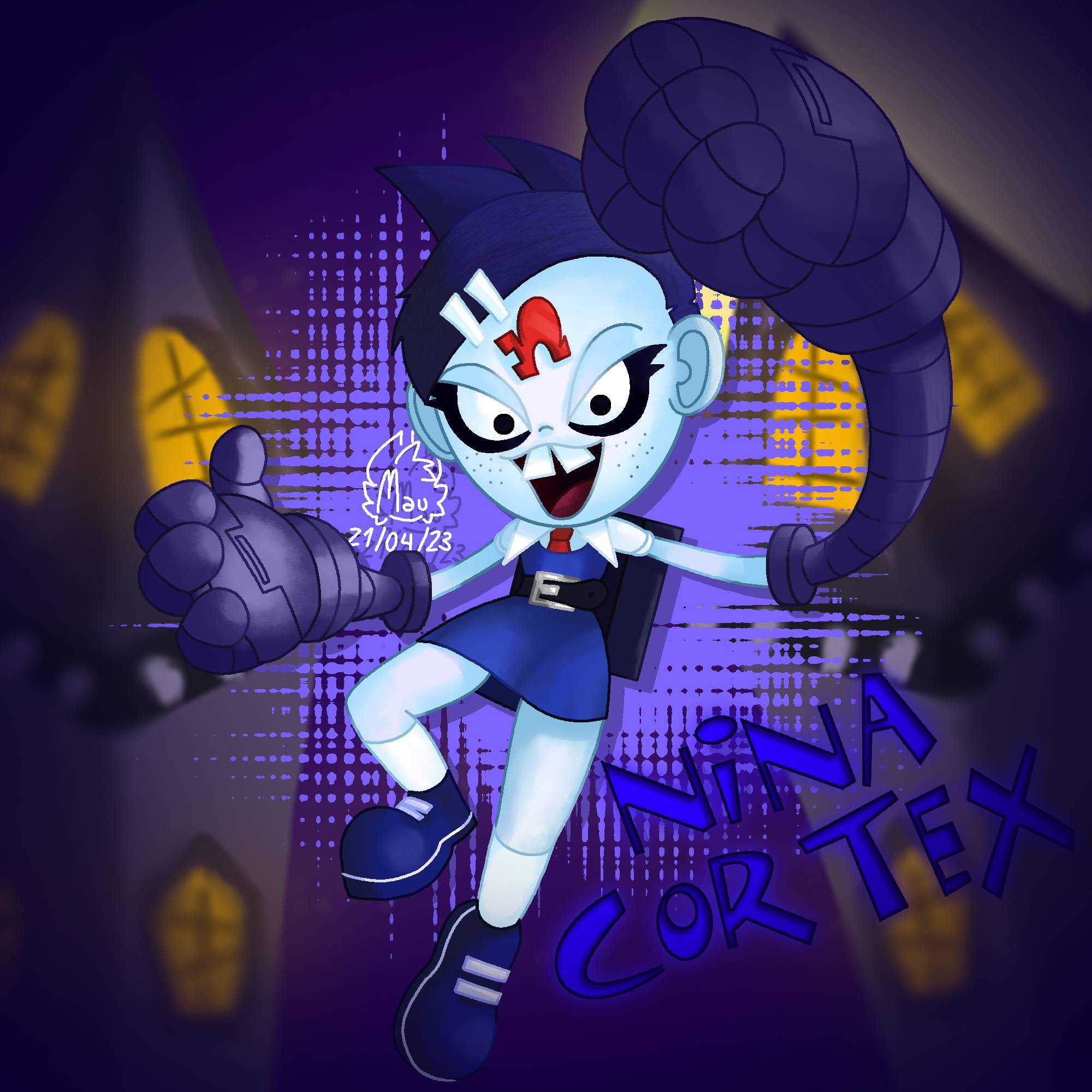 Nina Cortex by KatsuMau on DeviantArt