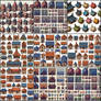 10,000+ 2D Pixel Art Buildings and Floors