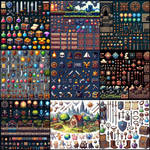 2D Mixed Pixel Game Art Bundle 2 by PixelGameResources