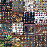 12000+ 2D RPG Maker Mixed Bundle by PixelGameResources