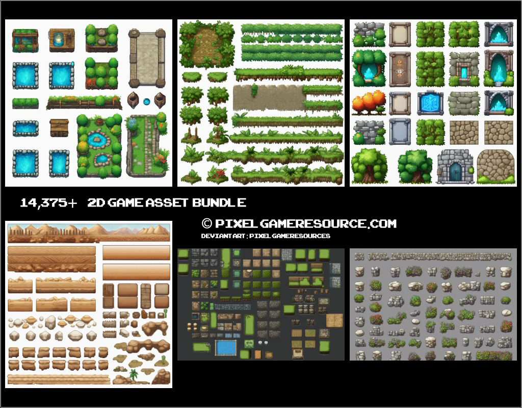 Free Pixel Game Asset Pack