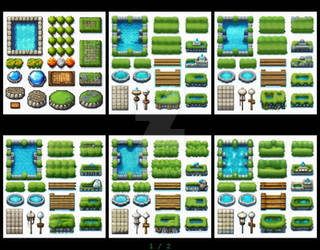 1000 Outdoor Tileset ready images
