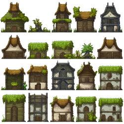 Swamp Houses Free Download PNG