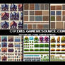 2D RPG Maker and Game Outdoor Buildings Bundle