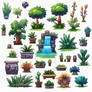 FREE Video Game Assets - Plants