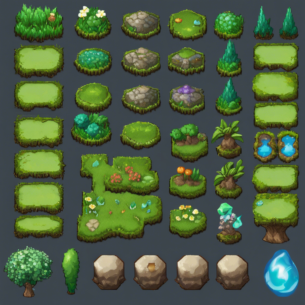 Free 2D Video Game Assets Grass And More By PixelGameResources On free-2d-video-game-assets-grass-and-more-by-pixelgameresources-on