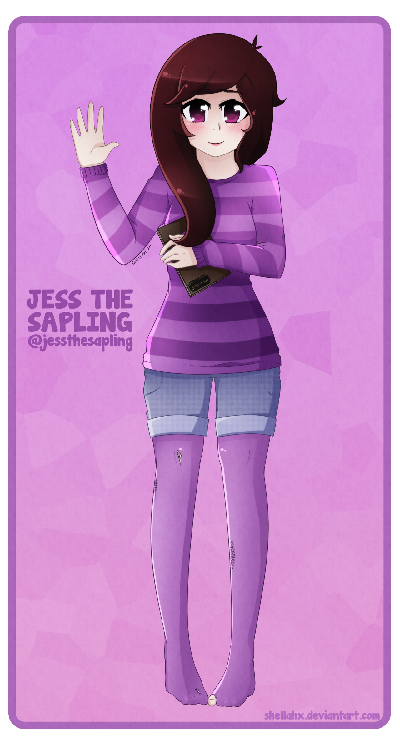 JessTheSapling Fan Art :) by Shellahx