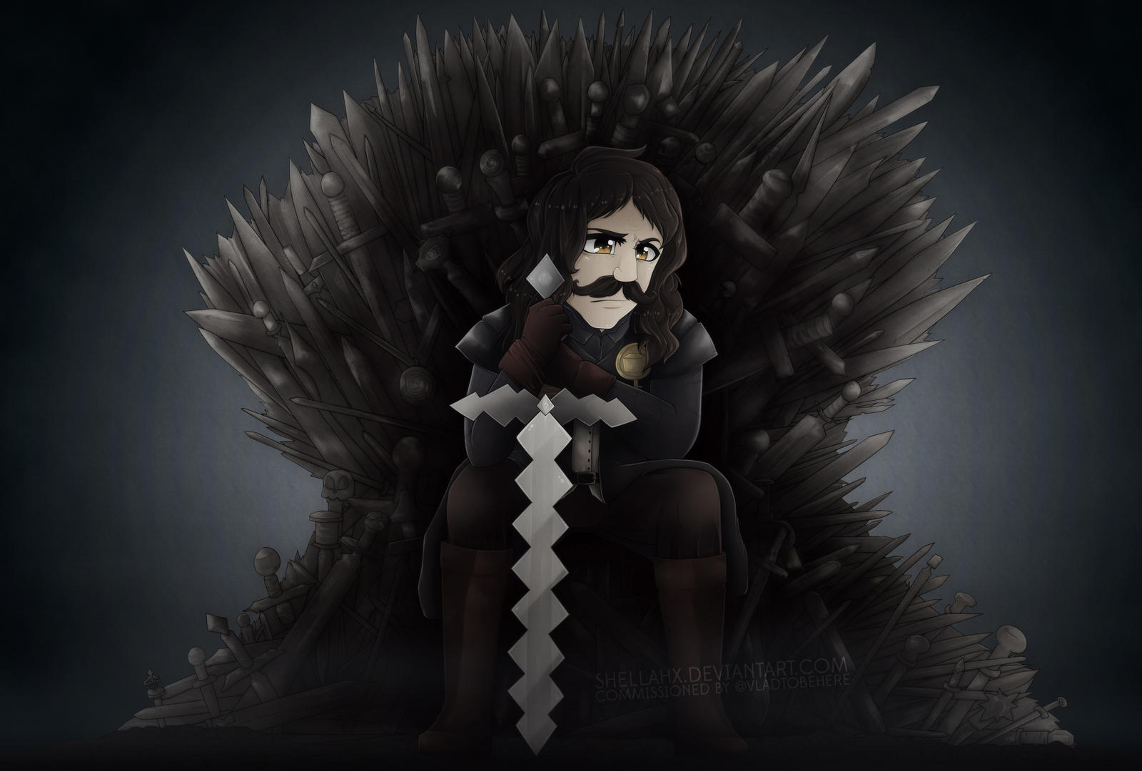 COMMISSION - Vlad of Thrones by Shellahx