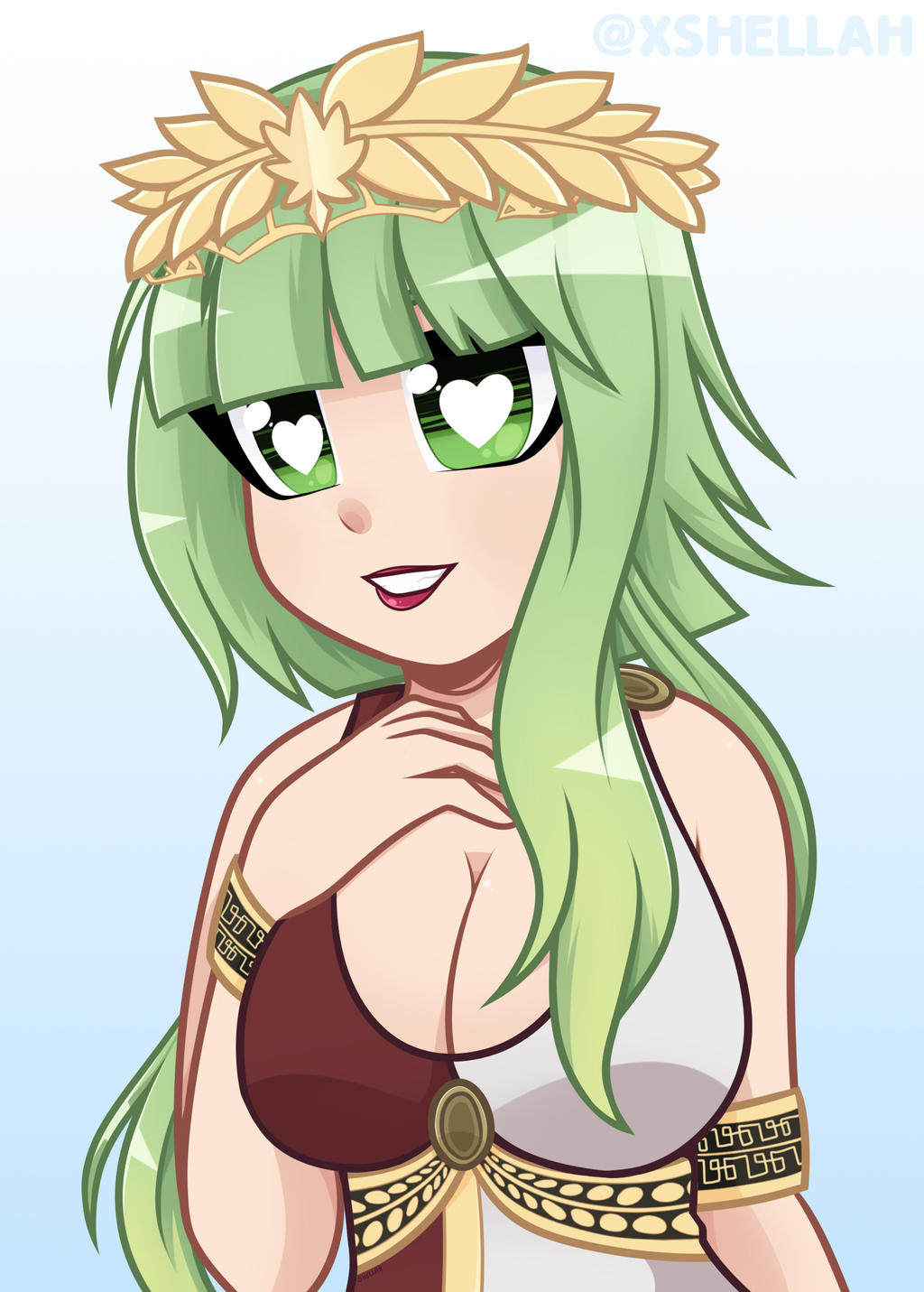 UNOFFICIAL - Venus the Goddess of Love in HunieCam by Shellahx