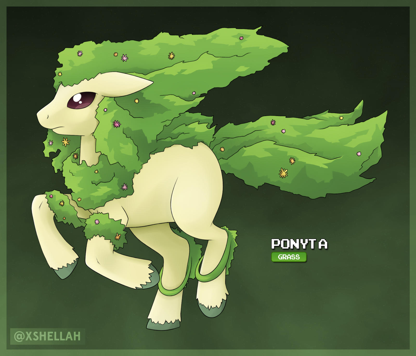 Alola Form - Ponyta by Shellahx