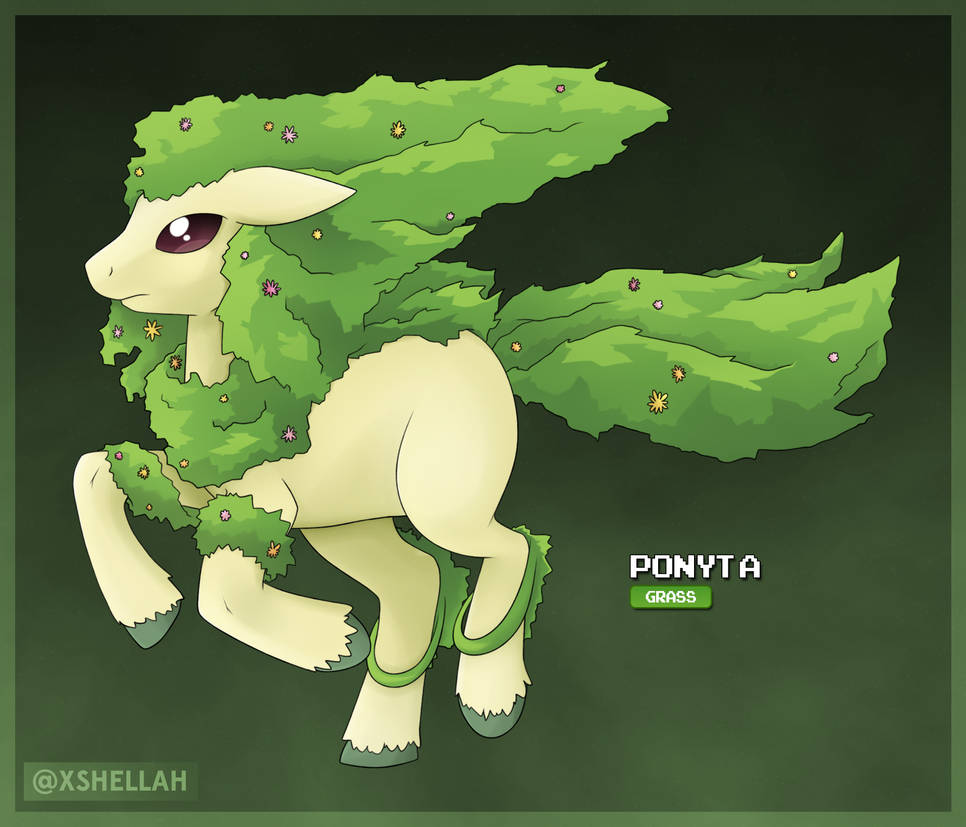 Alola Form - Ponyta by Shellahx
