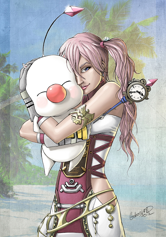 Serah and Mog