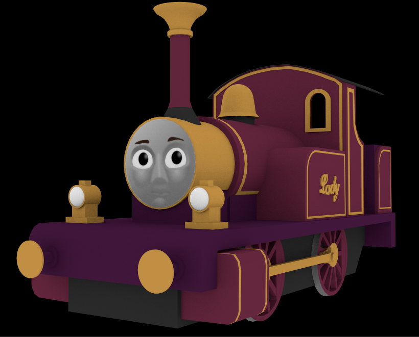 Lady Engine Prop Lady the magical engine by Sirfowler1 on DeviantArt