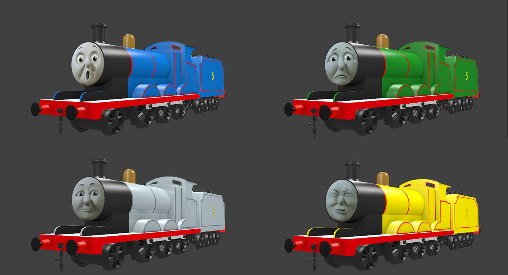 Thomas And Friends Engine Of Many Colors