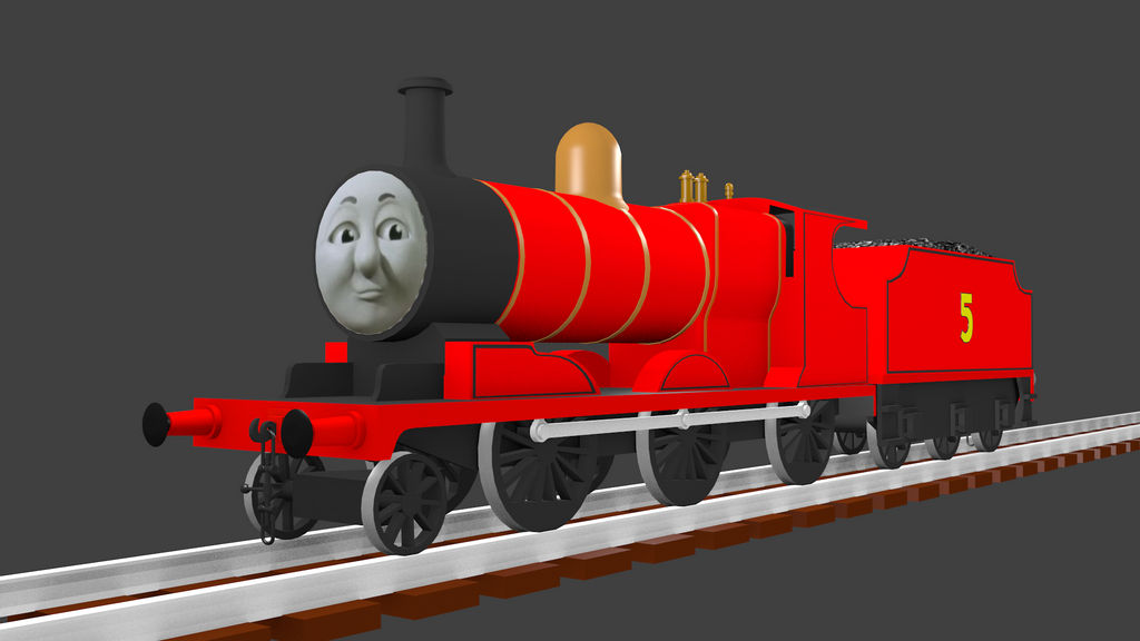 RWS James The Red Engine by Sirfowler1 on DeviantArt