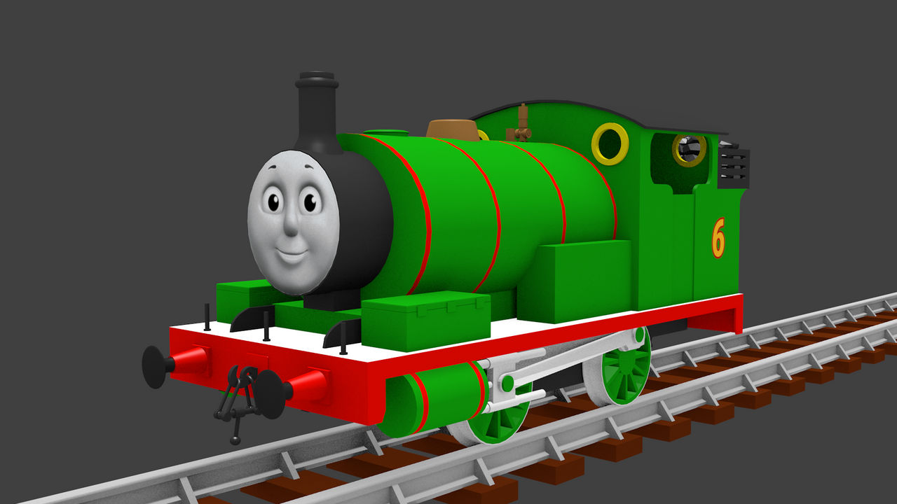 CGI Percy the Green Engine WIP by Sirfowler1 on DeviantArt