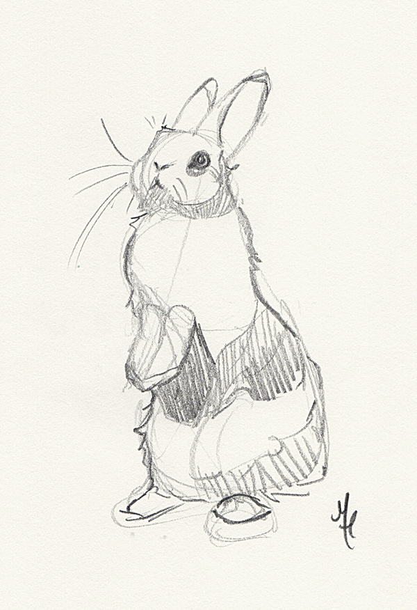 Standing Rabbit