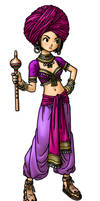 DQIX Mage Female by Flutterbunny76
