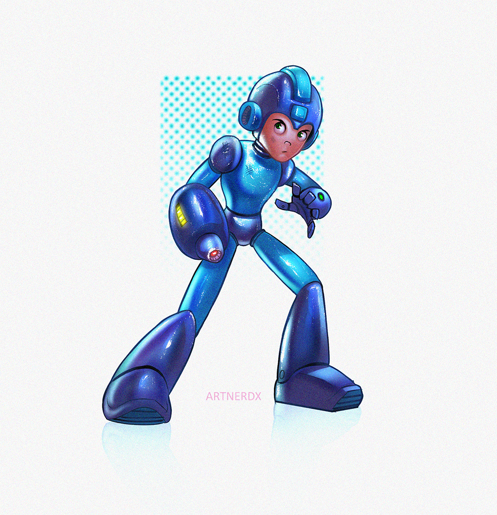 mega man by artnerdx on DeviantArt