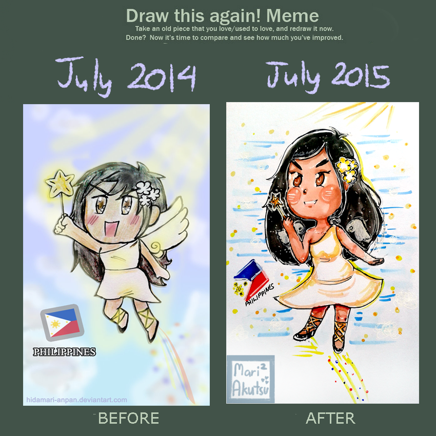 Draw The Angel Again Meme!