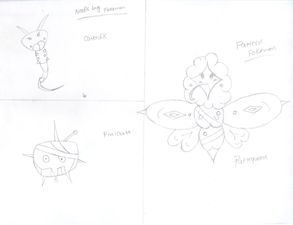 Threading Fakemon Thread and Needle Fakemon Concepts by Pohlranda3 on DeviantArt