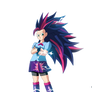 Twilight Sparkle ssj 3 mistico dragon ball PNG