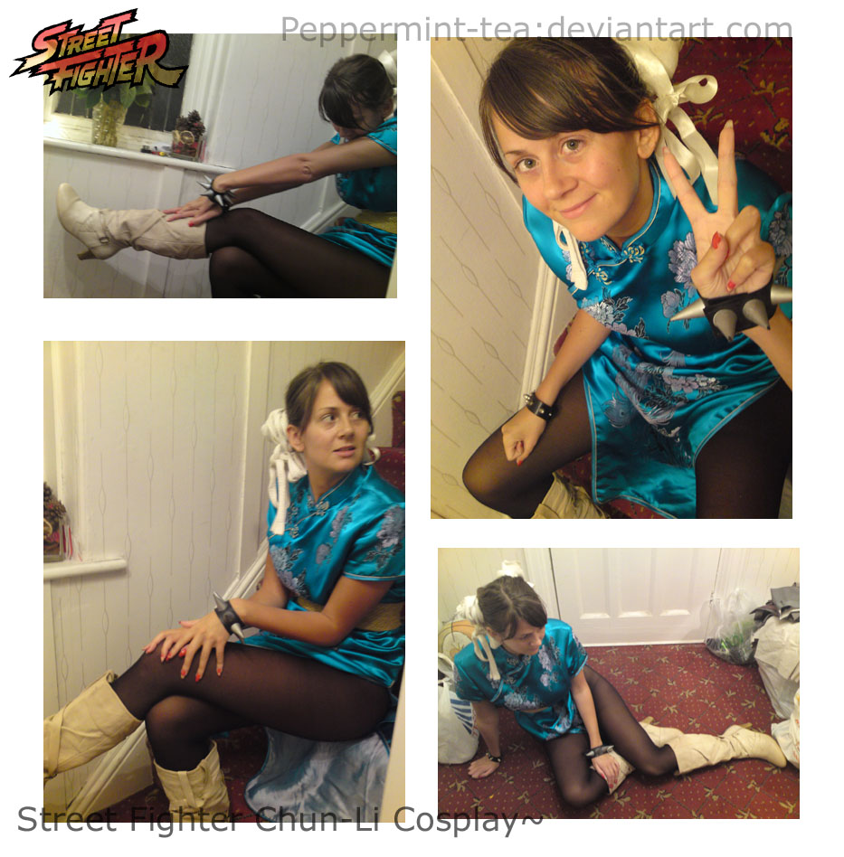 Chun-Li Cosplay Collage