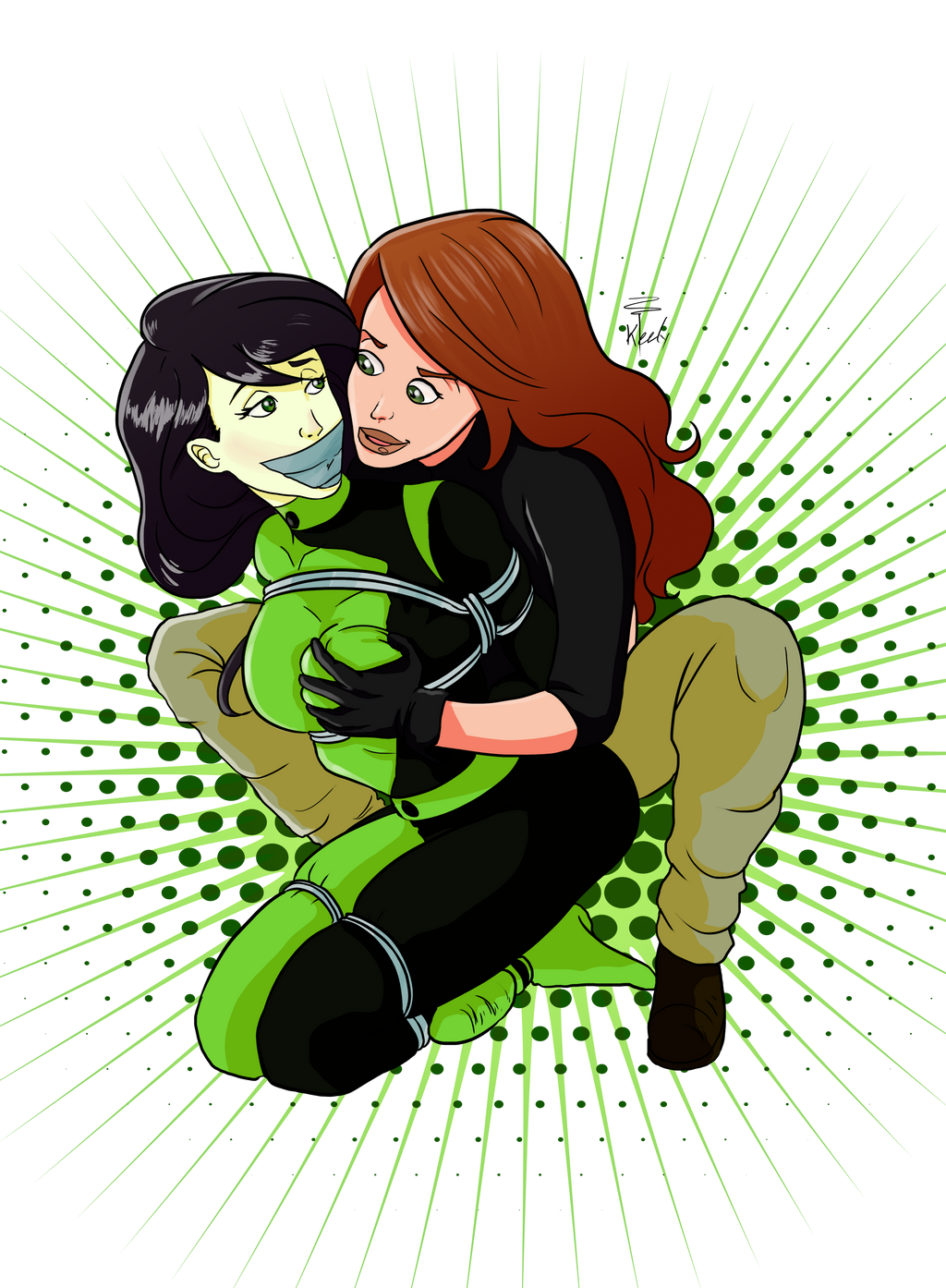 Shengo and Kim by keely-Key on DeviantArt