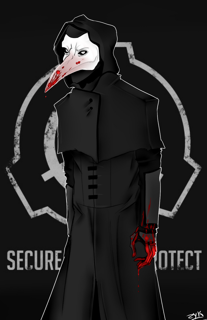 SCP-049. Drew this due to the rising Pestilence - scp post - Imgur