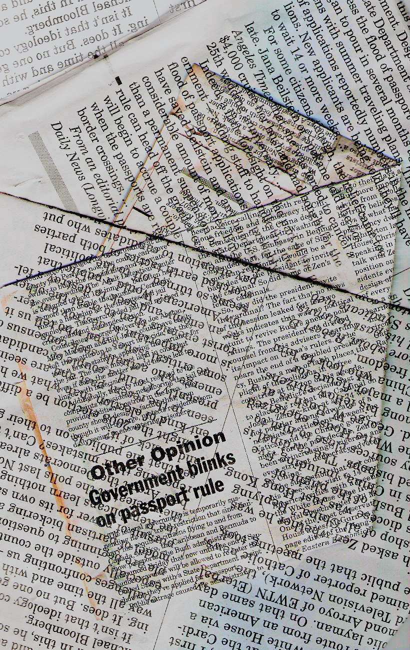 820x1300 Newspaper Texture