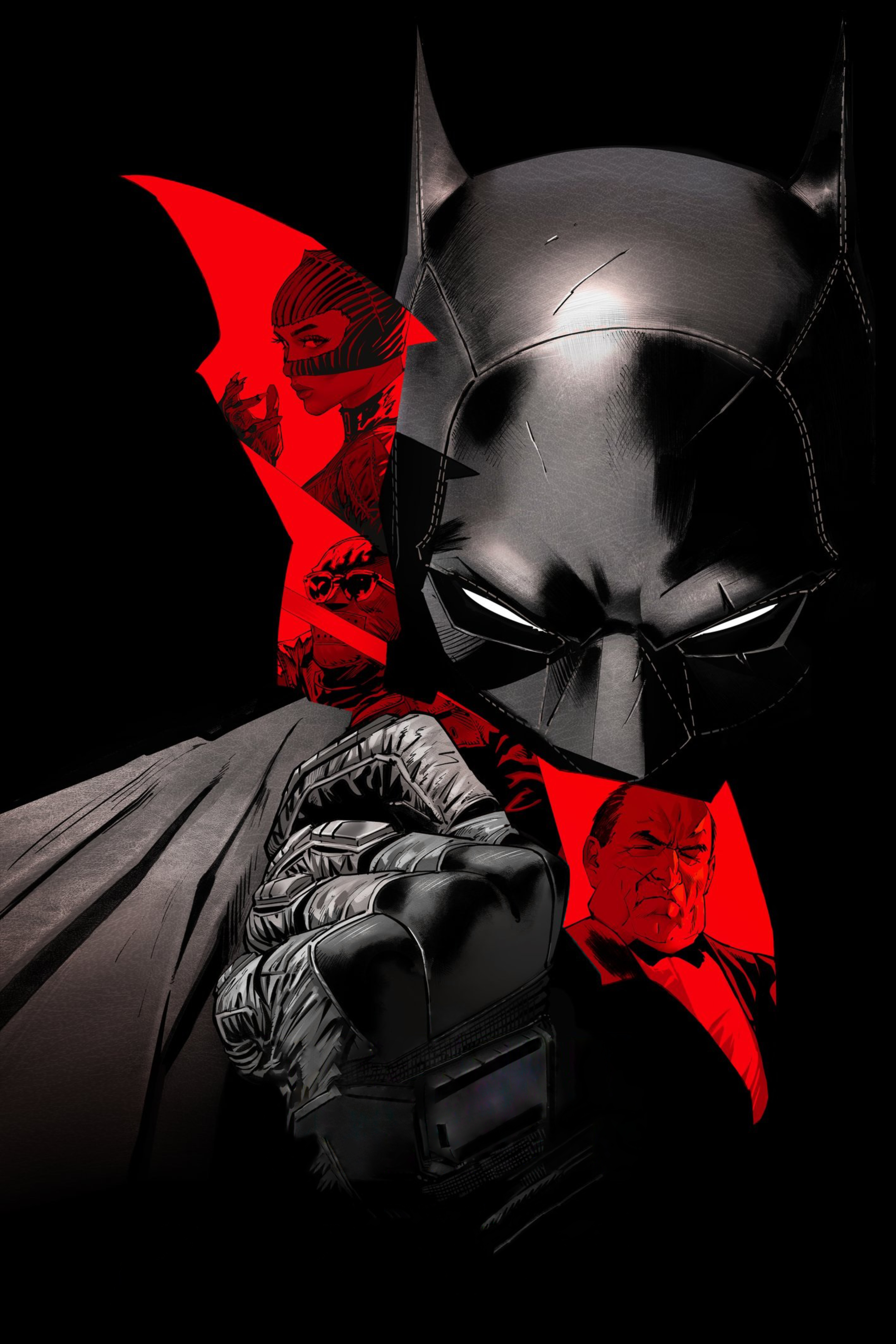 Wallpaper P\Celular: Batman 02. by HewaiArts on DeviantArt